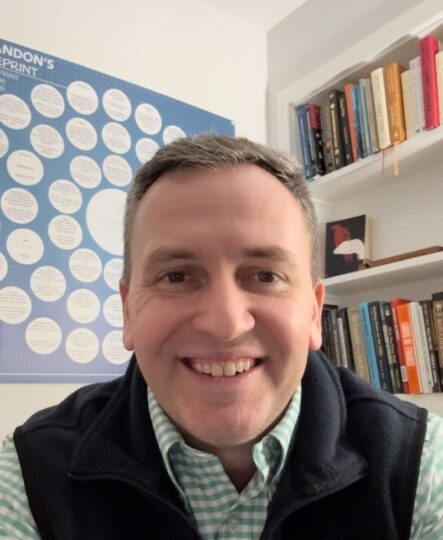 Author, Brandon Jenkins. New year. Goals.