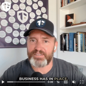 Coach Brandon Jenkins is pictured in his office. He writes and discusses finding what works.