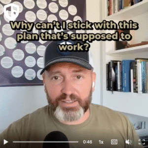 Coach Brandon Jenkins is pictured in his office. He writes about inconsistency and finding your path.