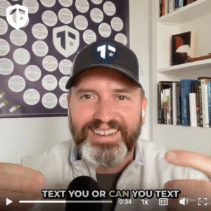 Coach Brandon Jenkins writes about leaders doing everything alone. He is pictured in his office.