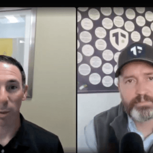 Brandon Jenkins and Tom Murray discuss the importance of how people matter more than the plan. They are pictured in a still image from a live Leadership Ready Room chat.