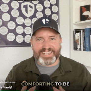 Coach Brandon Jenkins speaks about finding what is steady.
