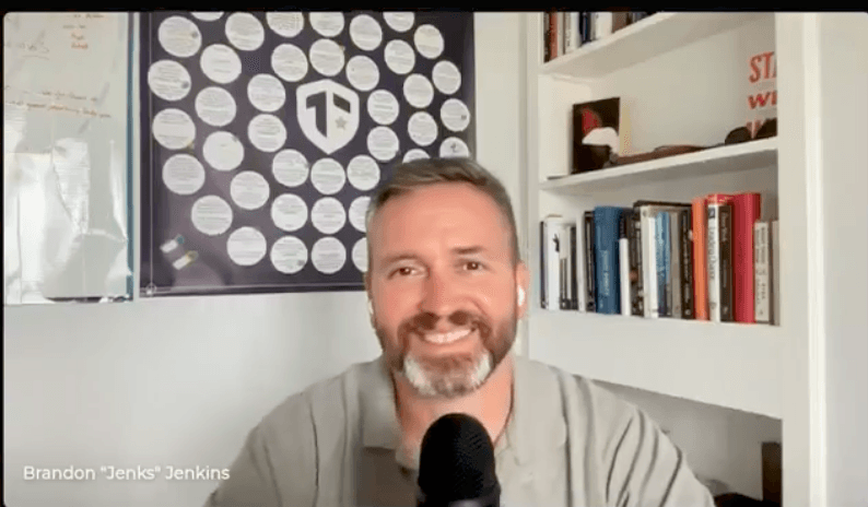 Coach Brandon Jenkins speaks with Tom Murray about building learning into your work.